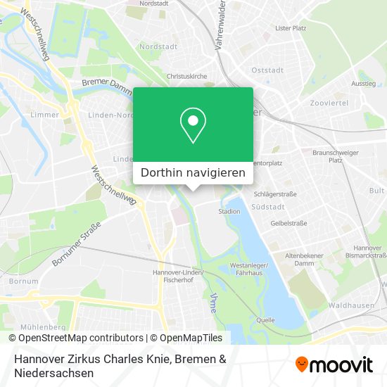 Hannover Zirkus Charles Knie Karte