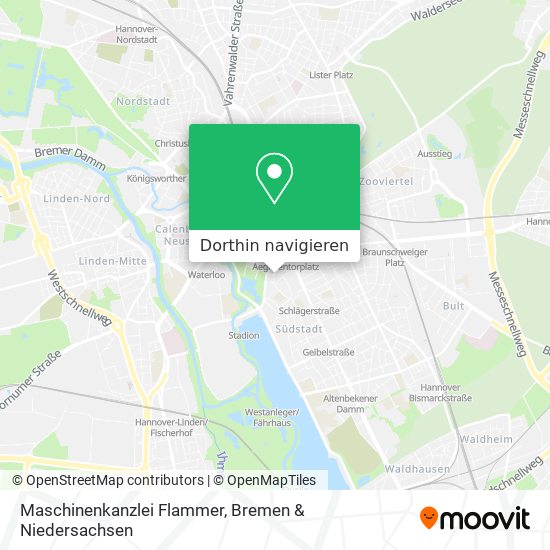 Maschinenkanzlei Flammer Karte