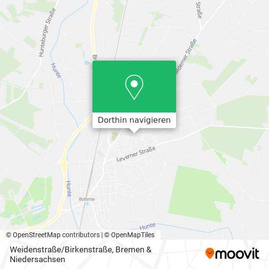 Weidenstraße/Birkenstraße Karte