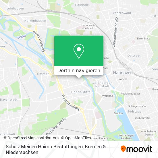 Schulz Meinen Haimo Bestattungen Karte