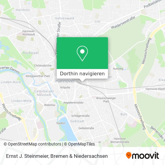 Ernst J. Steinmeier Karte