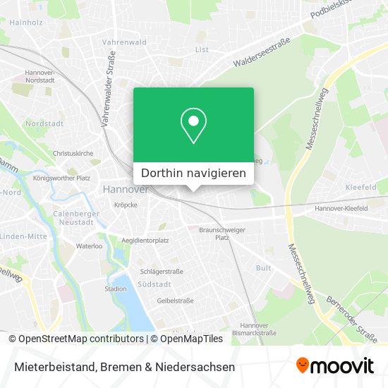 Mieterbeistand Karte