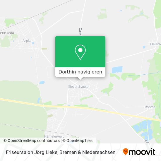 Friseursalon Jörg Lieke Karte