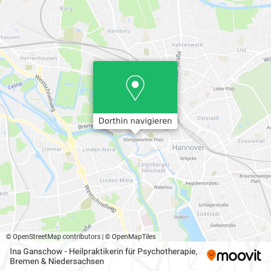 Ina Ganschow - Heilpraktikerin für Psychotherapie Karte