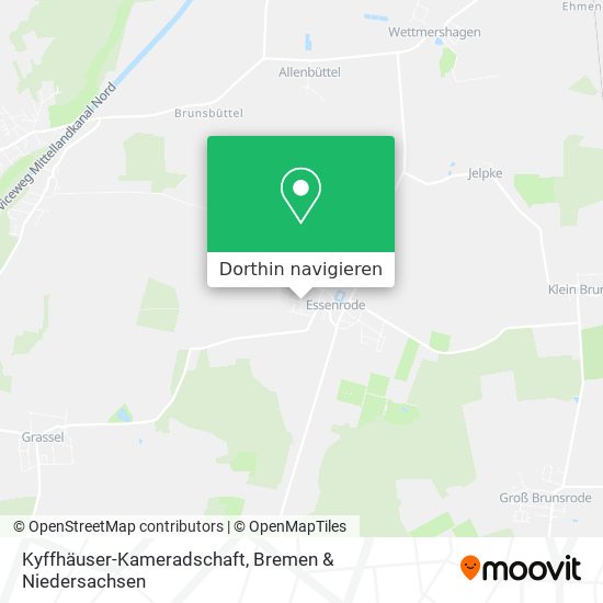 Kyffhäuser-Kameradschaft Karte