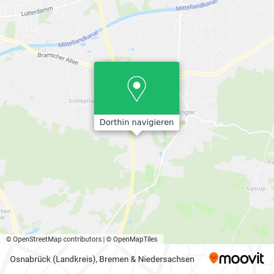 Osnabrück (Landkreis) Karte