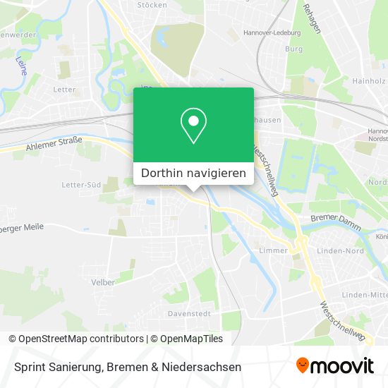 Sprint Sanierung Karte