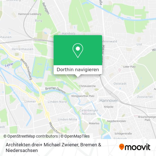 Architekten drei+ Michael Zwiener Karte