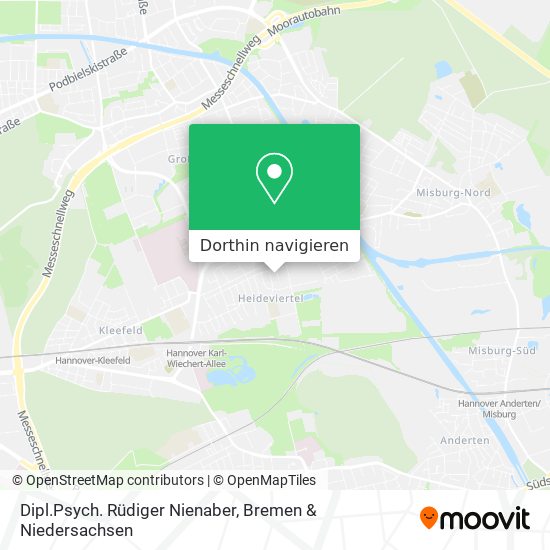 Dipl.Psych. Rüdiger Nienaber Karte
