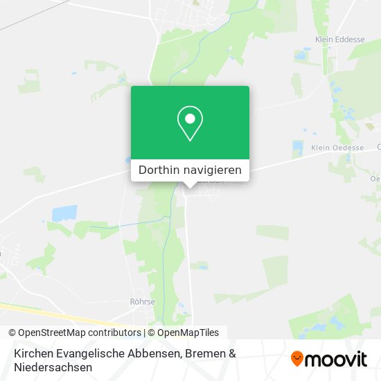 Kirchen Evangelische Abbensen Karte