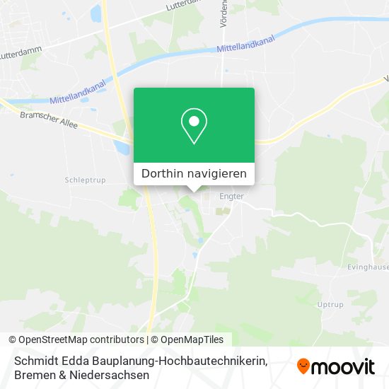 Schmidt Edda Bauplanung-Hochbautechnikerin Karte