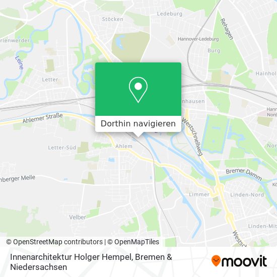 Innenarchitektur Holger Hempel Karte