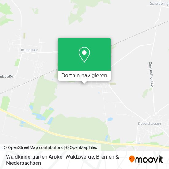 Waldkindergarten Arpker Waldzwerge Karte