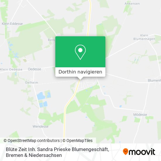 Blüte Zeit Inh. Sandra Prieske Blumengeschäft Karte