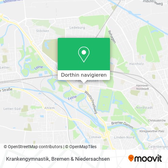 Krankengymnastik Karte