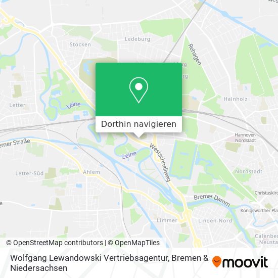 Wolfgang Lewandowski Vertriebsagentur Karte