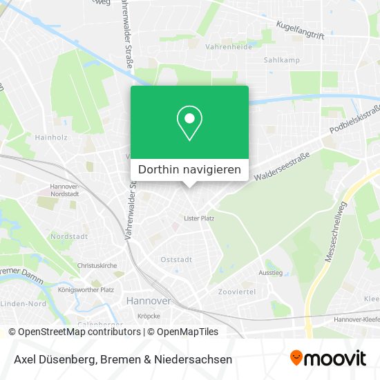 Axel Düsenberg Karte