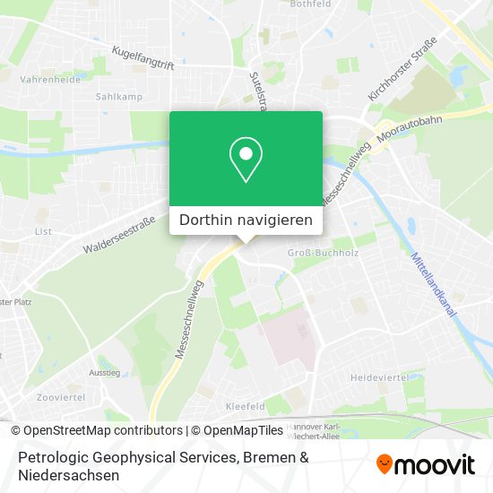 Petrologic Geophysical Services Karte
