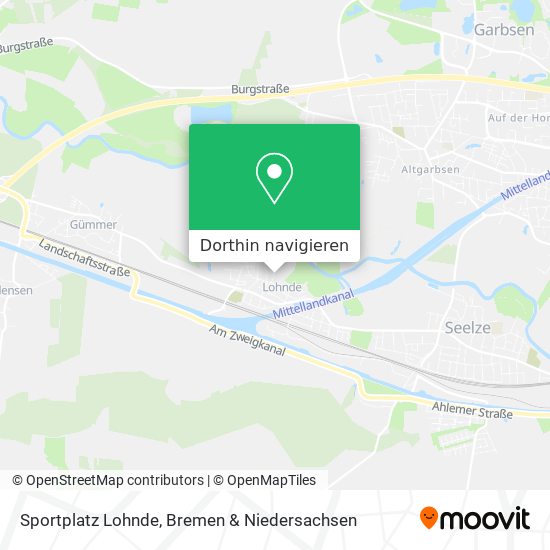 Sportplatz Lohnde Karte