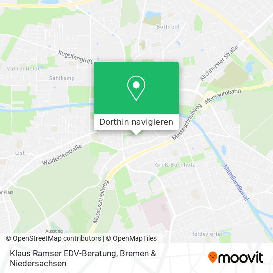 Klaus Ramser EDV-Beratung Karte