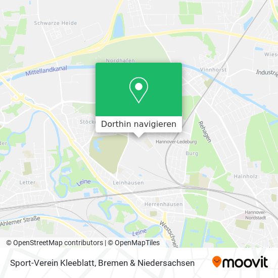 Sport-Verein Kleeblatt Karte