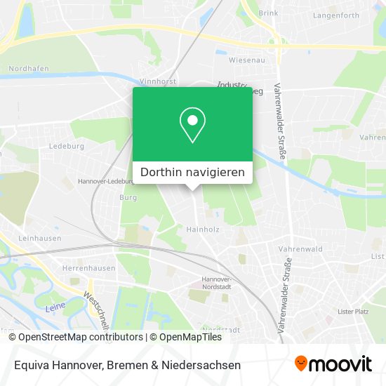 Equiva Hannover Karte