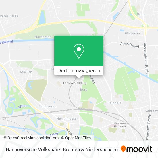 Hannoversche Volksbank Karte