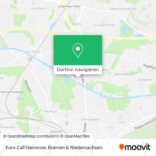 Euro Call Hannover Karte