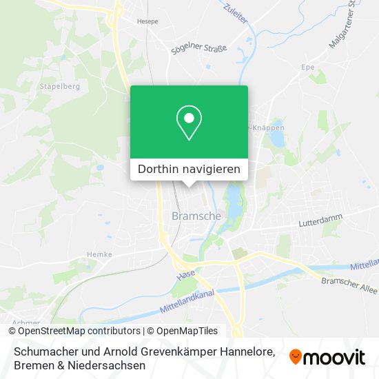 Schumacher und Arnold Grevenkämper Hannelore Karte