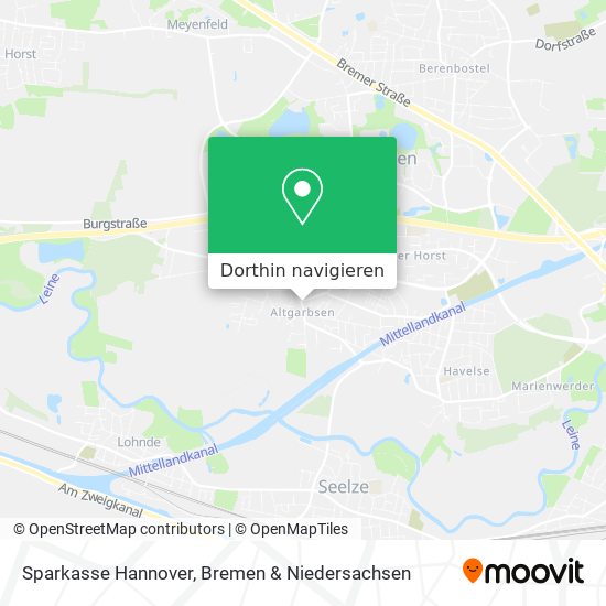 Sparkasse Hannover Karte