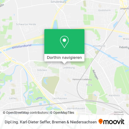 Dipl.Ing. Karl-Dieter Seffer Karte