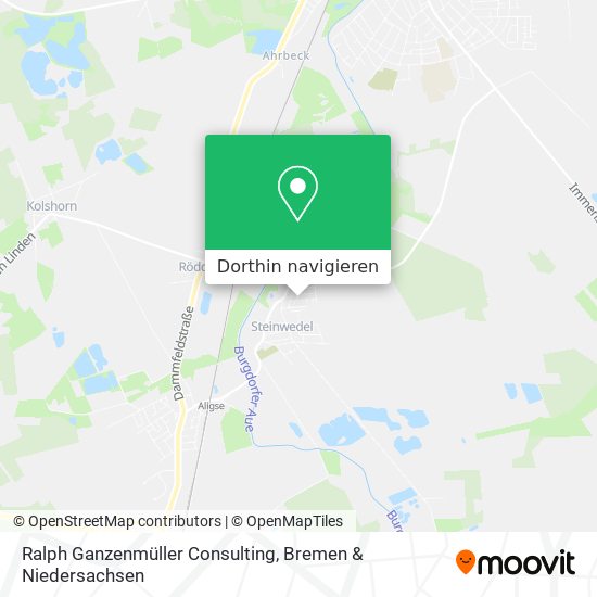 Ralph Ganzenmüller Consulting Karte
