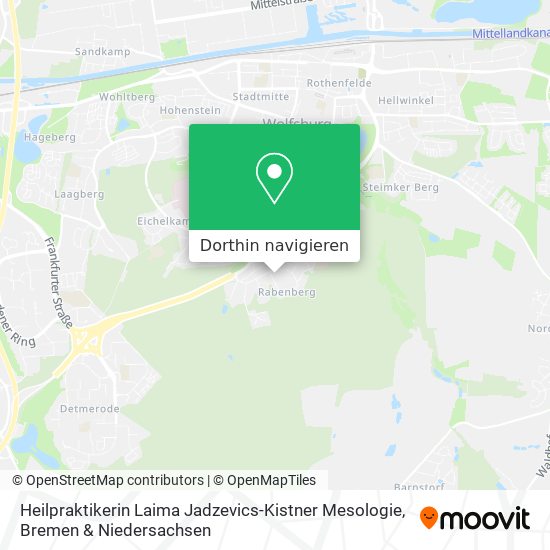 Heilpraktikerin Laima Jadzevics-Kistner Mesologie Karte