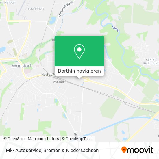 Mk- Autoservice Karte