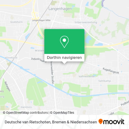 Deutsche van Rietschoten Karte