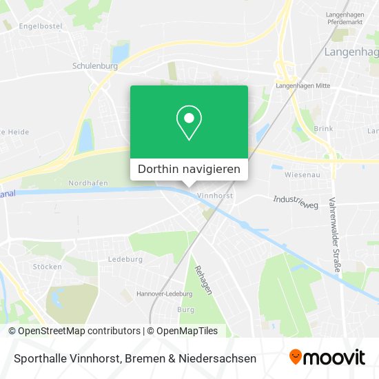 Sporthalle Vinnhorst Karte