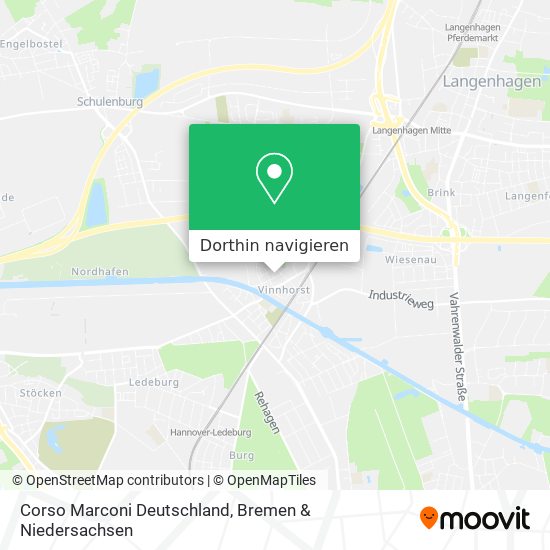 Corso Marconi Deutschland Karte
