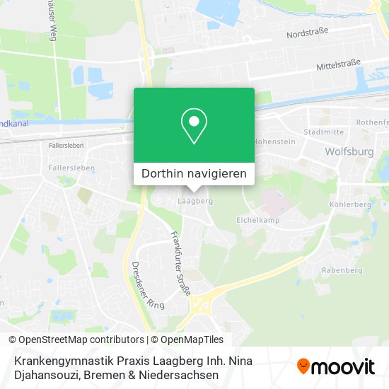 Krankengymnastik Praxis Laagberg Inh. Nina Djahansouzi Karte