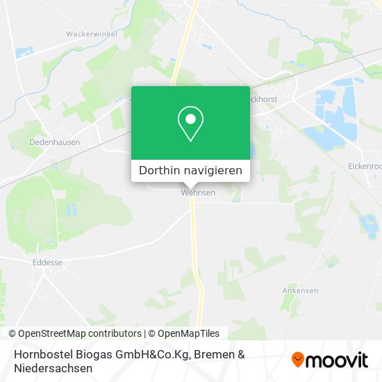 Hornbostel Biogas GmbH&Co.Kg Karte