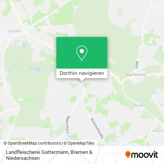 Landfleischerei Gattermann Karte
