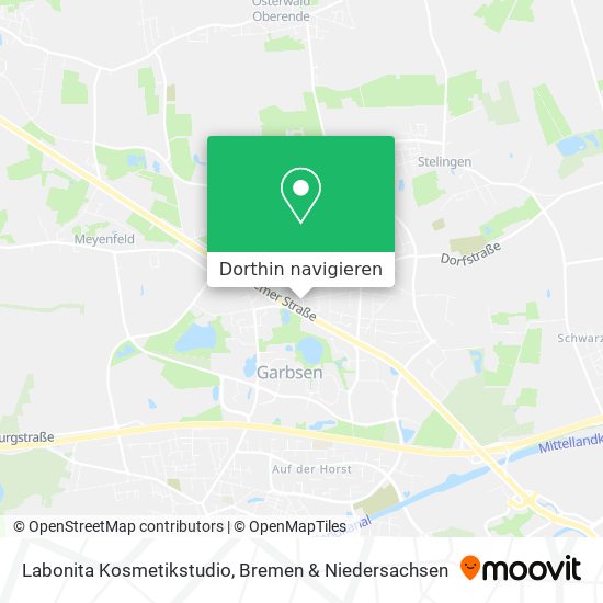 Labonita Kosmetikstudio Karte