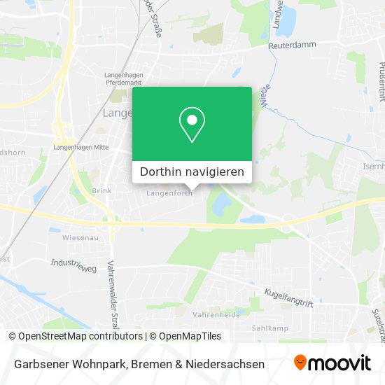 Garbsener Wohnpark Karte