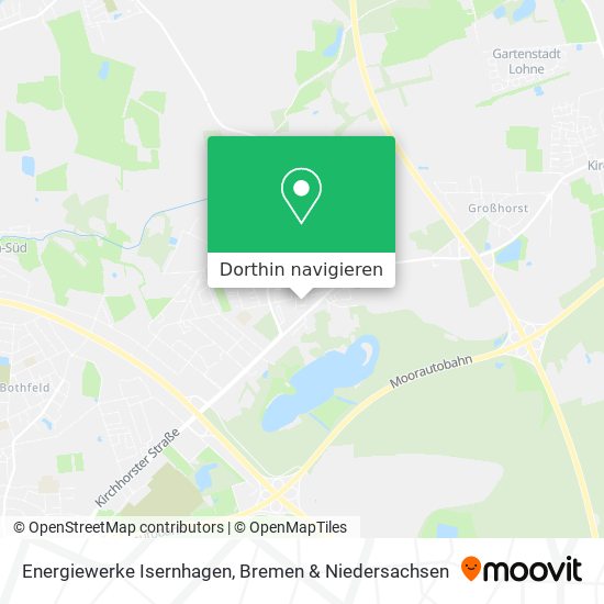 Energiewerke Isernhagen Karte