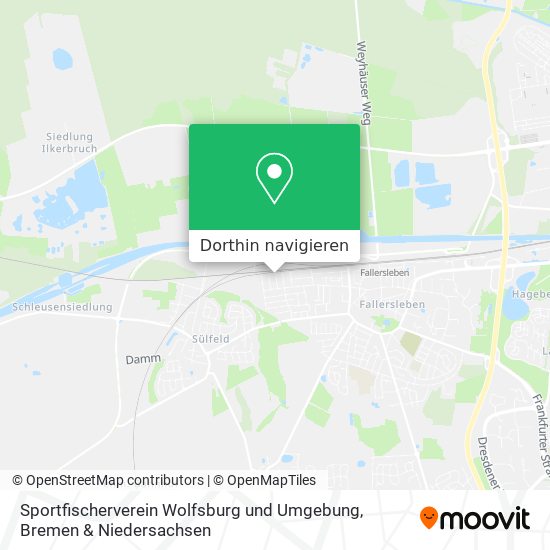 Sportfischerverein Wolfsburg und Umgebung Karte