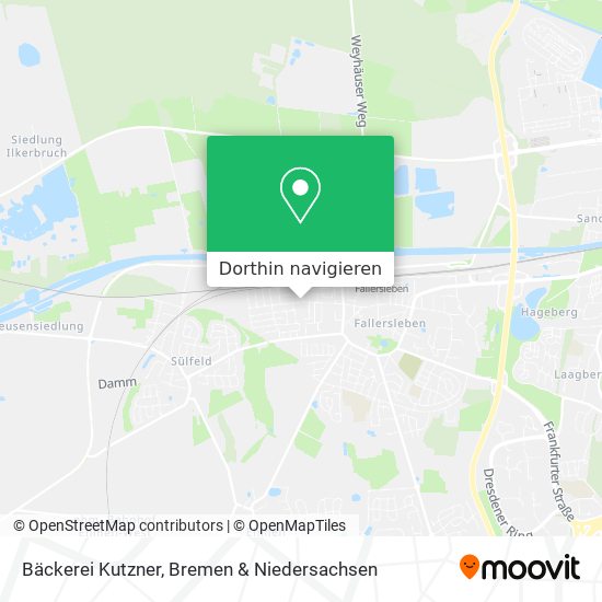 Bäckerei Kutzner Karte