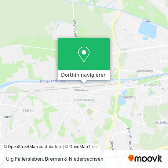 Ulg Fallersleben Karte