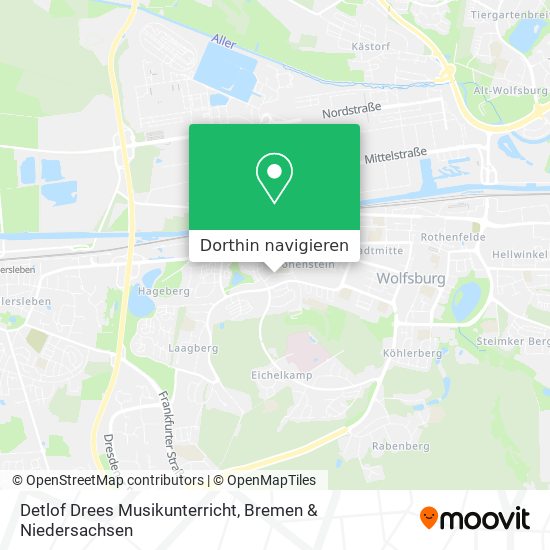 Detlof Drees Musikunterricht Karte