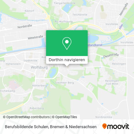 Berufsbildende Schulen Karte