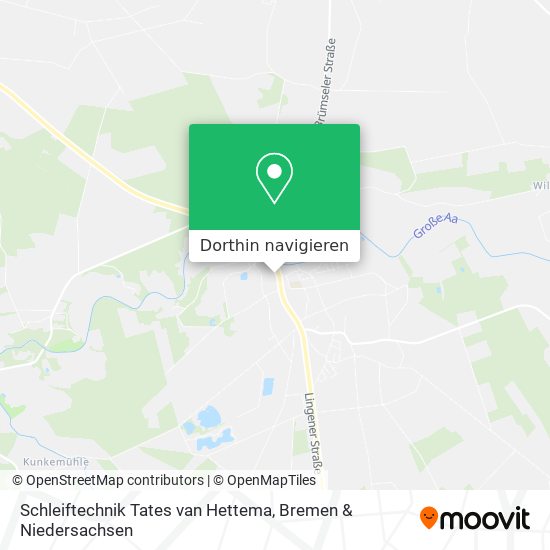 Schleiftechnik Tates van Hettema Karte