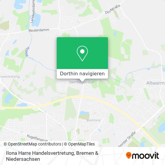 Ilona Harre Handelsvertretung Karte